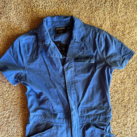 Harley-Davidson Vibrant Blue Coverall - Picture 10 of 11